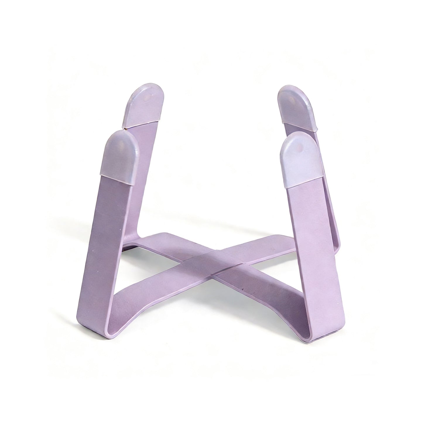 Flower Ceramic Bowl with Stand- Purple